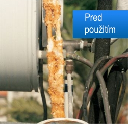 pred odstránením vodného kameňa v domácnosti