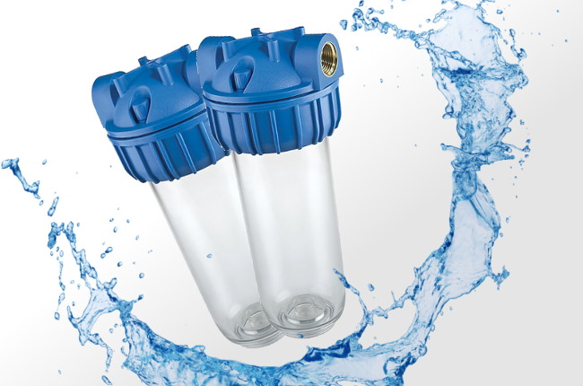 mechanický predfilter a zmäkčovač vody