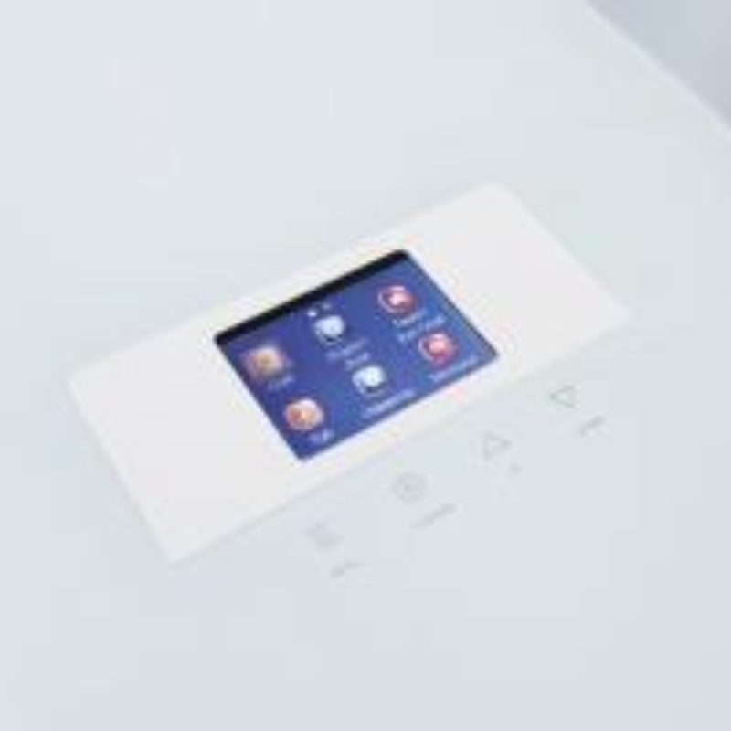 Zmäkčovač vody Slide Excelent - bližší pohľad na displej