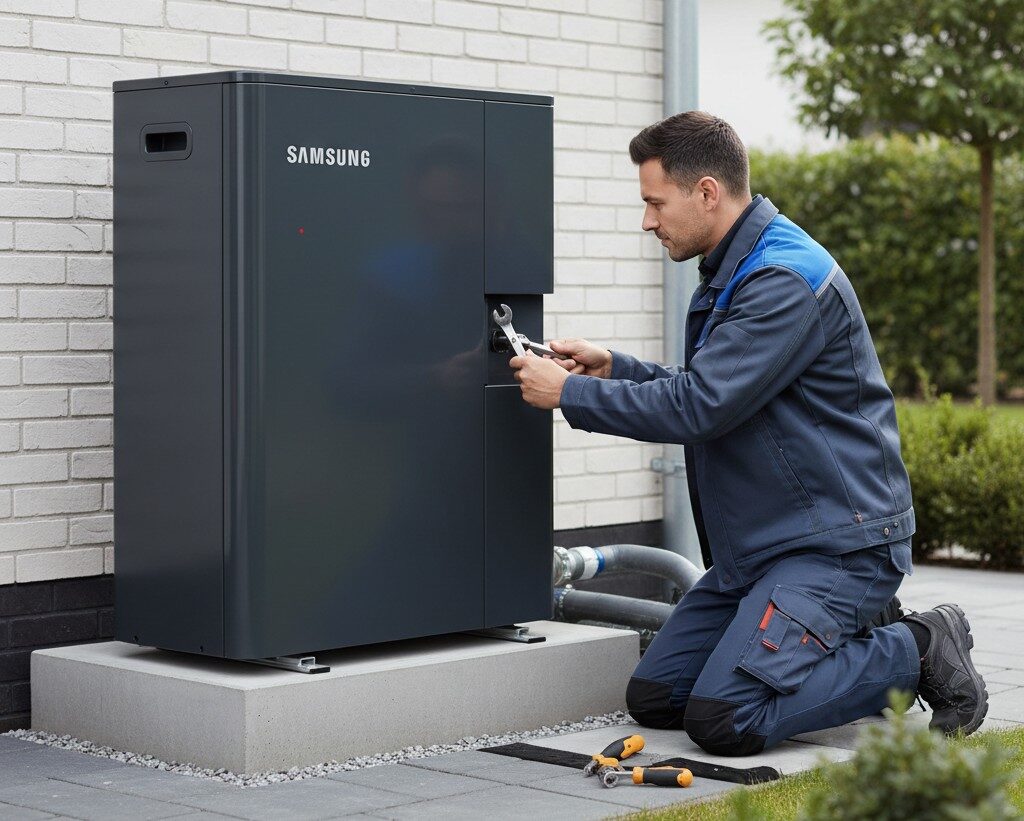 Montáž tepelného čerpadla